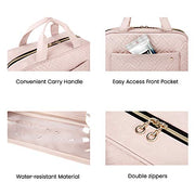 Toiletry  Travel Bag with hanging hook, Water-resistant  Organizer for Accessories