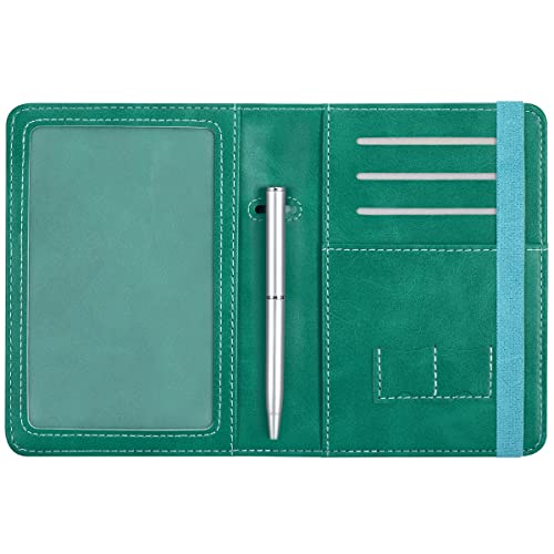 Passport and Vaccine Card Holder  Leather RFID Blocking  Passport Holder