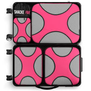 5 Set Packing Cubes Travel Luggage Organizers with Laundry Bag