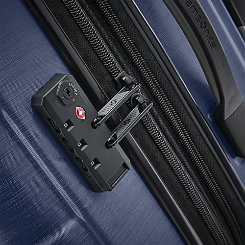 Samsonite Centric 2 Hardside Expandable Luggage with Spinner Wheels, Silver, 2-Piece Set (20/24)