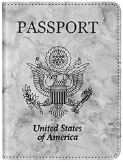 Passport and Vaccine Card Holder  Leather RFID Blocking  Passport Holder
