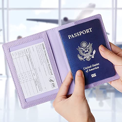 Passport and Vaccine Card Holder Combo Card Protector