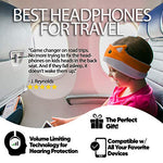 Headphones for Kids by CozyPhones, Headband Earphones for Children, Baby, & Toddlers 1-3. Stretchy & Comfy for Home, Plane & Car Travel - Mystic Unicorn