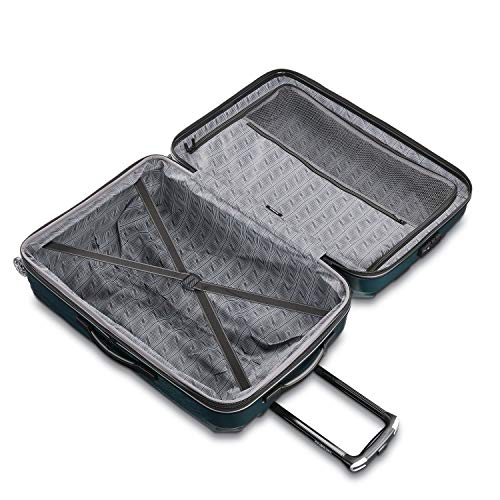 Samsonite Centric 2 Hardside Expandable Luggage with Spinner Wheels, Silver, 2-Piece Set (20/24)