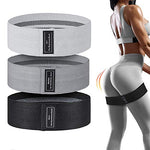 Travel Exercise Workout Bands,  3 Levels Booty Bands for Legs and Butt