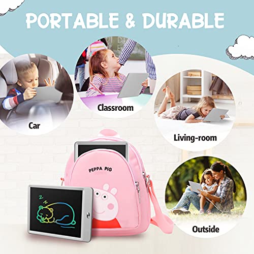 Writing Tablet Doodle Board, 8.5inch Colorful Drawing Tablet Writing Pad