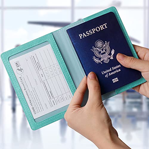 Passport and Vaccine Card Holder Combo Card Protector
