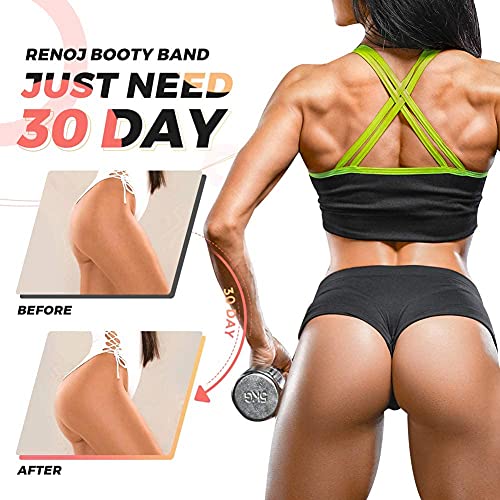 Travel Exercise Workout Bands,  3 Levels Booty Bands for Legs and Butt