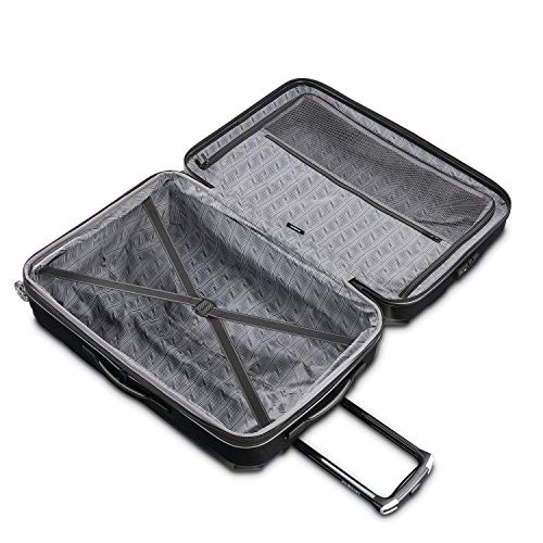Samsonite Centric 2 Hardside Expandable Luggage with Spinner Wheels, Silver, 2-Piece Set (20/24)