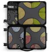 5 Set Packing Cubes Travel Luggage Organizers with Laundry Bag