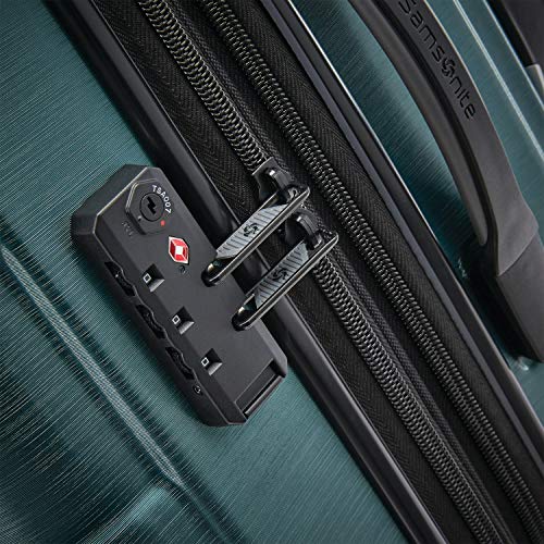 Samsonite Centric 2 Hardside Expandable Luggage with Spinner Wheels, Silver, 2-Piece Set (20/24)