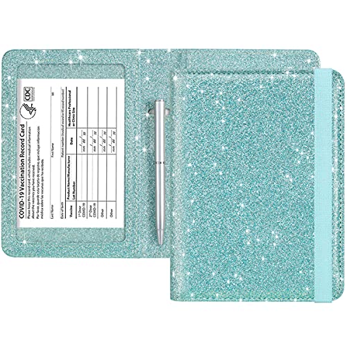 Passport and Vaccine Card Holder  Leather RFID Blocking  Passport Holder