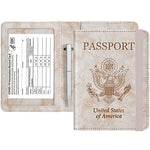 Passport and Vaccine Card Holder  Leather RFID Blocking  Passport Holder