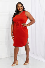The Red Hot Seniorita Full Size Dress
