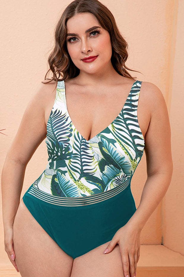 Tropical Breeze Full Size Swimsuit