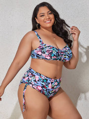 Sunset Swim  Plus Size Bikini Set