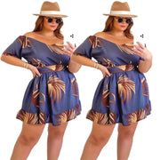 The Tropic Delight Full Size Dress