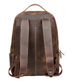 The Vernon Backpack | Genuine Vintage Leather Minimalist Backpack