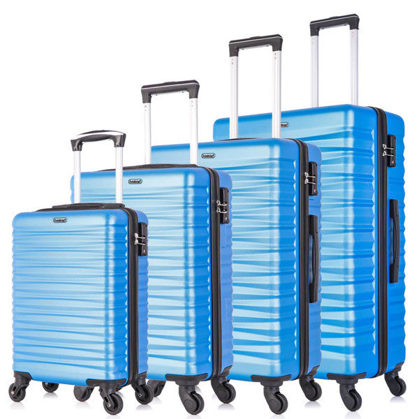 Hard shell Luggage Sets Suitcase ABS Lightweight with Spinner Wheels