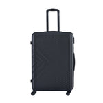3 Piece Luggage Sets ABS Lightweight Suitcase with Spinner Wheels