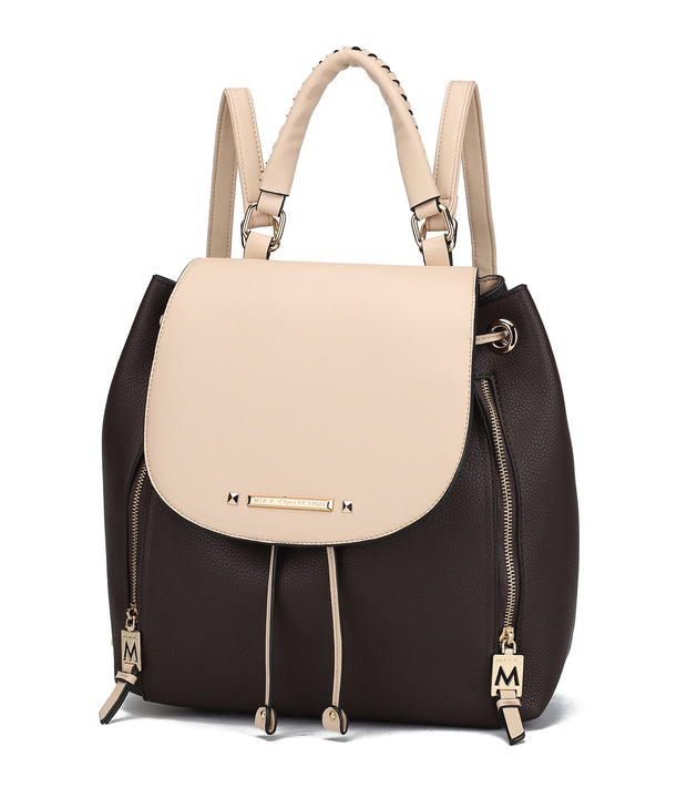 Vegan Leather Women Backpack