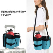 Travel Cup Holder  with Shoulder Strap for Drink Beverages