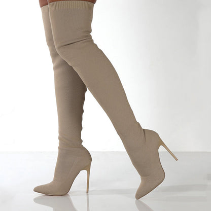 Ladies Winter Over The Knee Boots