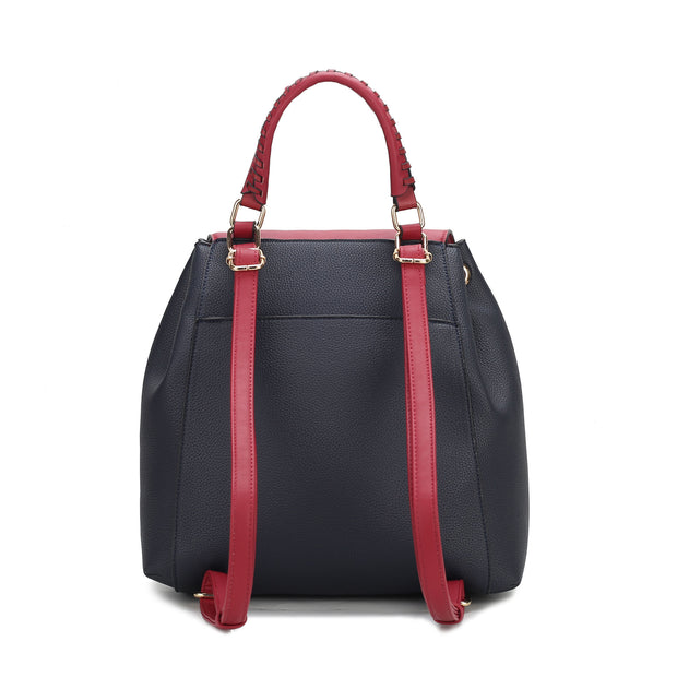 Vegan Leather Women Backpack