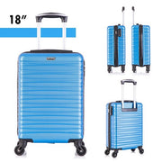 Hard shell Luggage Sets Suitcase ABS Lightweight with Spinner Wheels