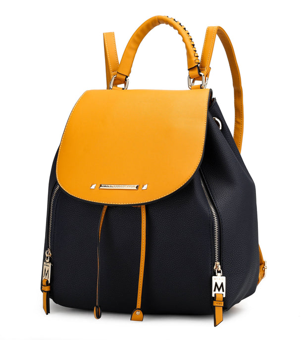 Vegan Leather Women Backpack