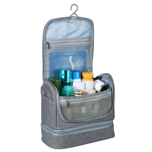 Travel Toiletry Bag & Cosmetics Organizer Bag