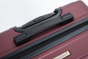 3 Piece Luggage Sets ABS Lightweight Suitcase with Two Hooks Spinners