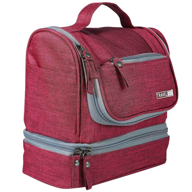 Travel Toiletry Bag & Cosmetics Organizer Bag
