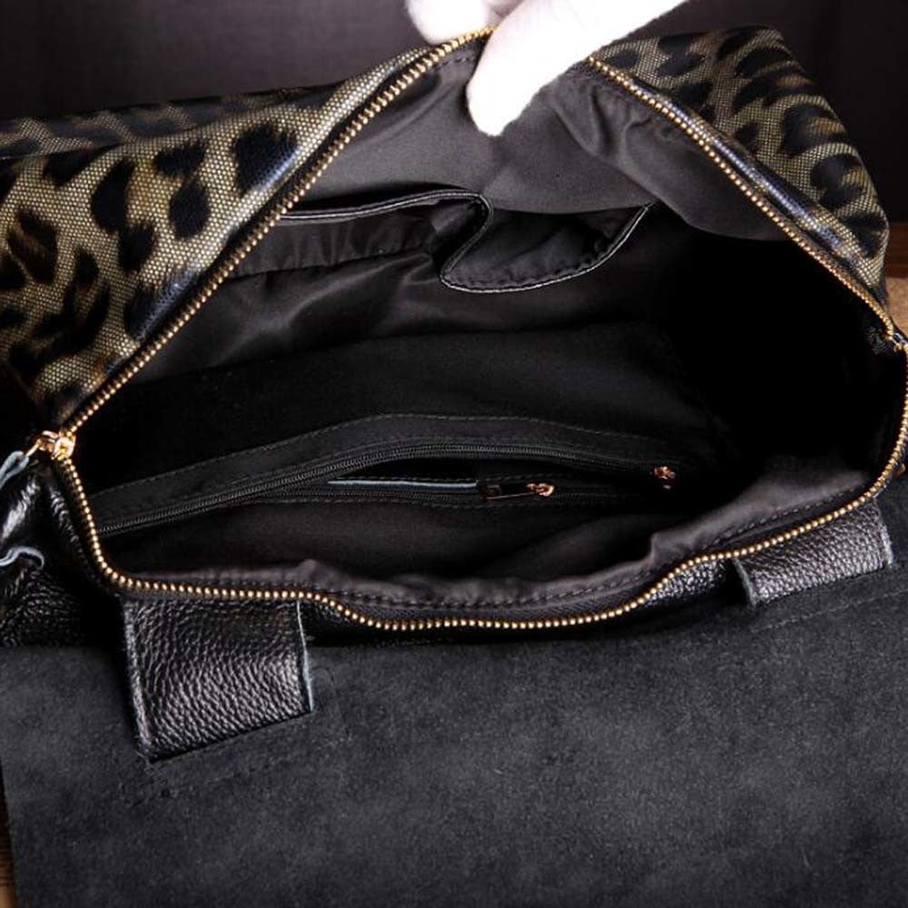 Leather  Tote Handbag
