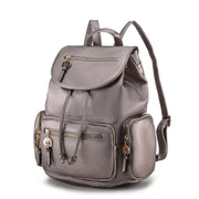 MKF Collection Ivanna Oversize Backpack Purse Vegan Leather Womens by Mia K