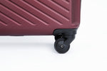 3 Piece Luggage Sets ABS Lightweight Suitcase with Spinner Wheels