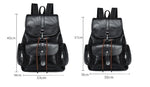 Shoulder Bag Rucksack PU Leather Women Girls Ladies Backpack Travel bag