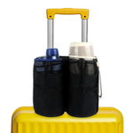 Luggage Two Cups Organizer Bag Hands-Free Drink Holder