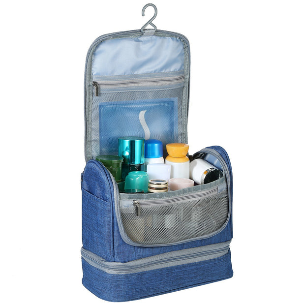 Travel Toiletry Bag & Cosmetics Organizer Bag