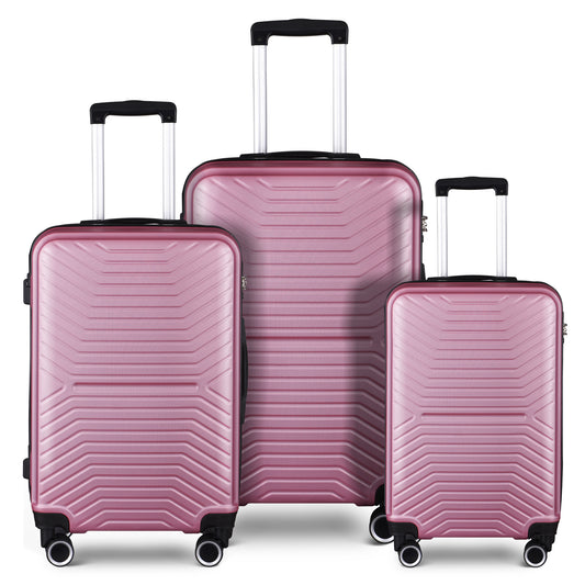 Luggage Sets Expandable ABS Hard shell 3pcs  with TSA Lock 20in/24in/28in