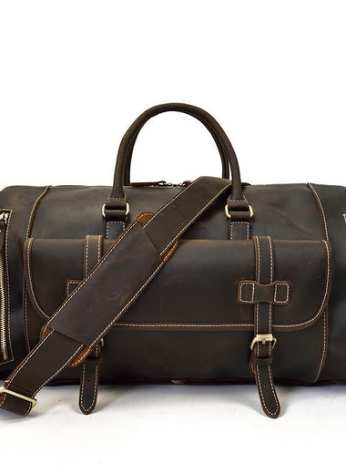 The Bard Weekender | Handmade Leather Duffle Bag