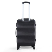 3-Piece Expandable Suitcase with Code Lock, Spinner Carry-On