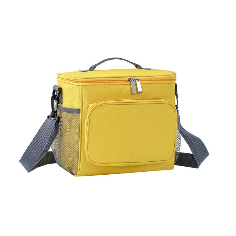Portable Oxford Lunch Boxes One Shoulder Fresh-Keeping Bags