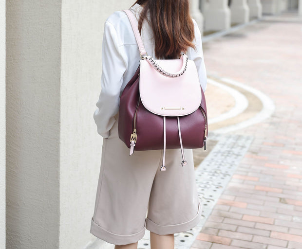Vegan Leather Women Backpack