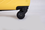 3 Piece Luggage Sets ABS Lightweight Suitcase with Spinner Wheels