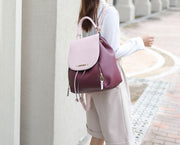 Vegan Leather Women Backpack